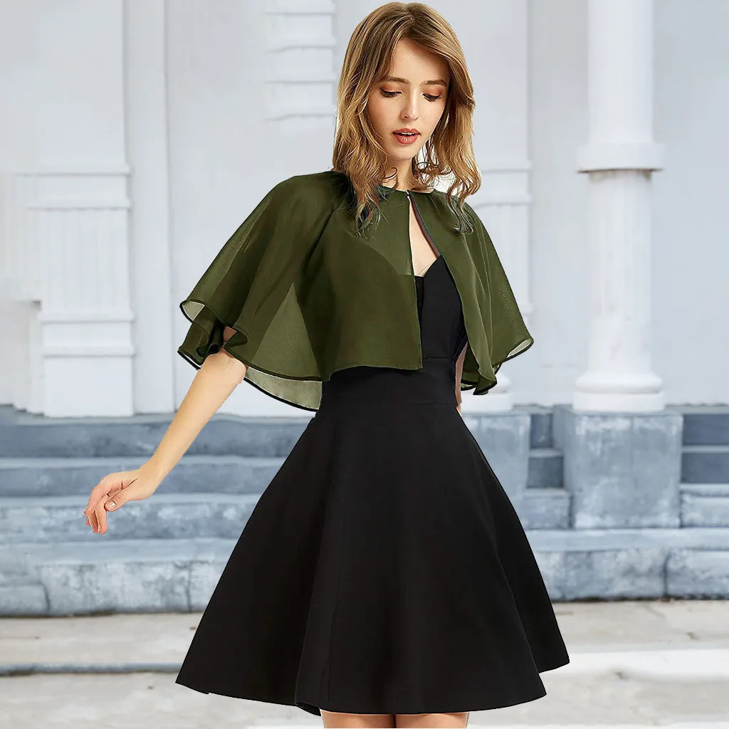 

Amazon весна/лето 202, новый женский шифоновый свитер однотонного цвета с пуговицами для защиты от солнца, модная женская шаль