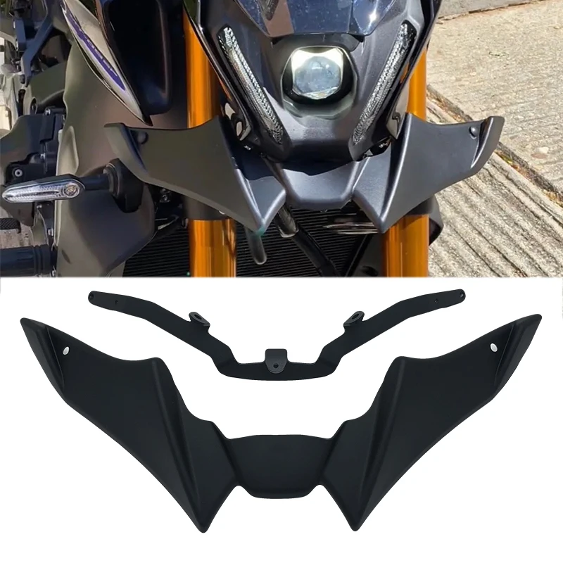 Fit For YAMAHA MT-09 MT09 MT 09 SP 2021 2022 2023 Motorcycle Sport Downforce Naked Forntal Spoilers Aerodynamic Wing Deflector