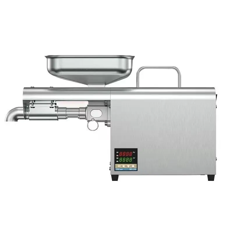 Home Mini Digital Oil Press Machine Oil Extraction Machine Cold Press Peanut Oil Presser for Small Business