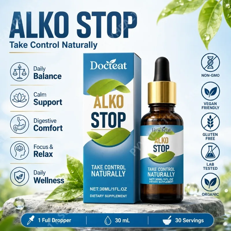 Plant Extract Herbal Liquid Drops with Aloe Vera Centella Turmeric and Thyme General Wellness Support for Daily Use 30 ML