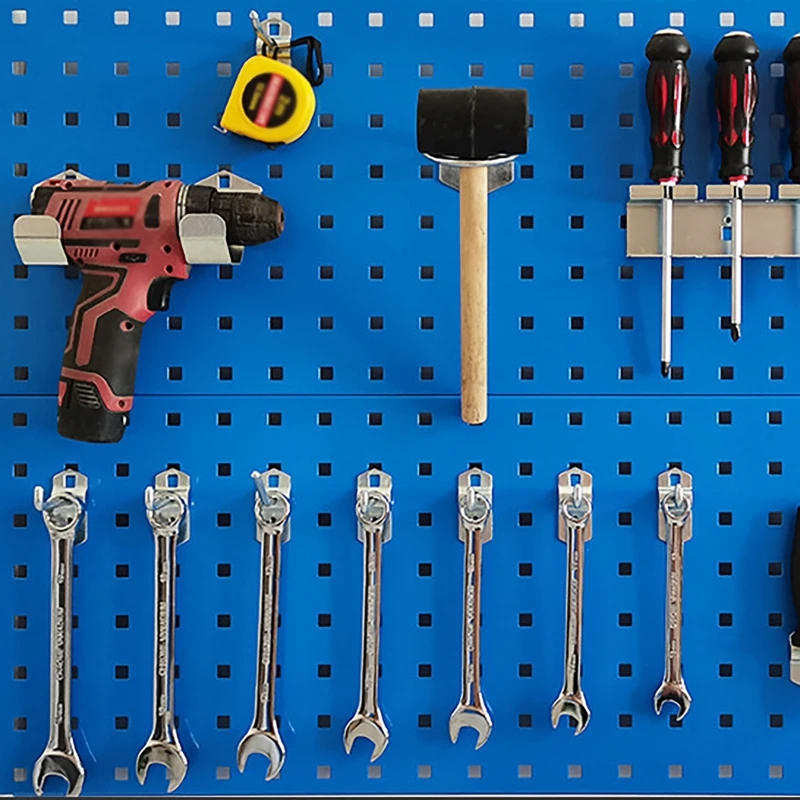 

Wall Hooks Pieces Slanted Specifications Steel Tool Holder Efficient Grip Organizing Tools Hanger Steel Wall Mount Pegboard Hook