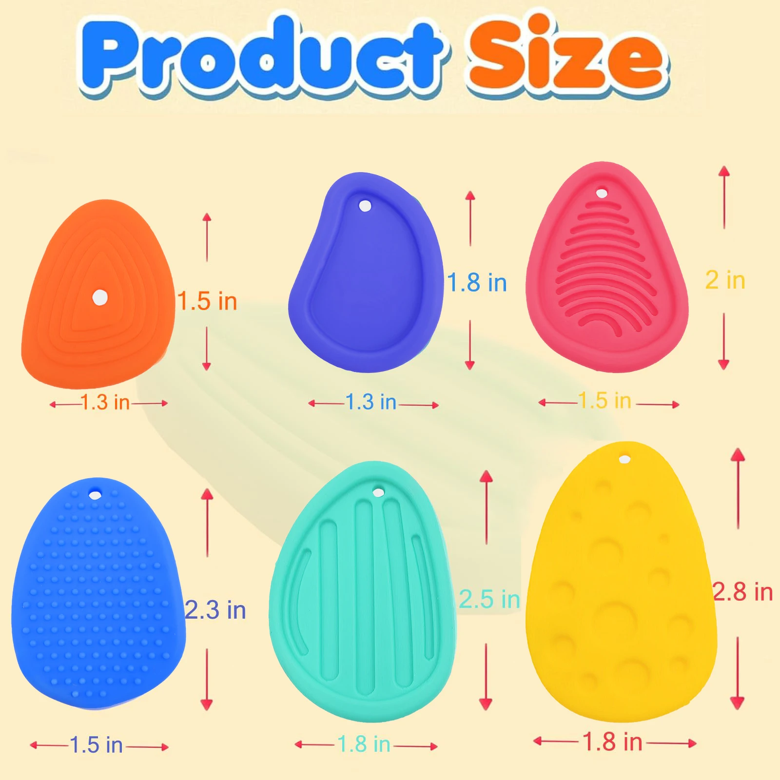 Fidget Sensory Toys Worry Stones Children Adults Christmas Stockings Stuffed With Autistic ADHD gifts Classroom Students Boys