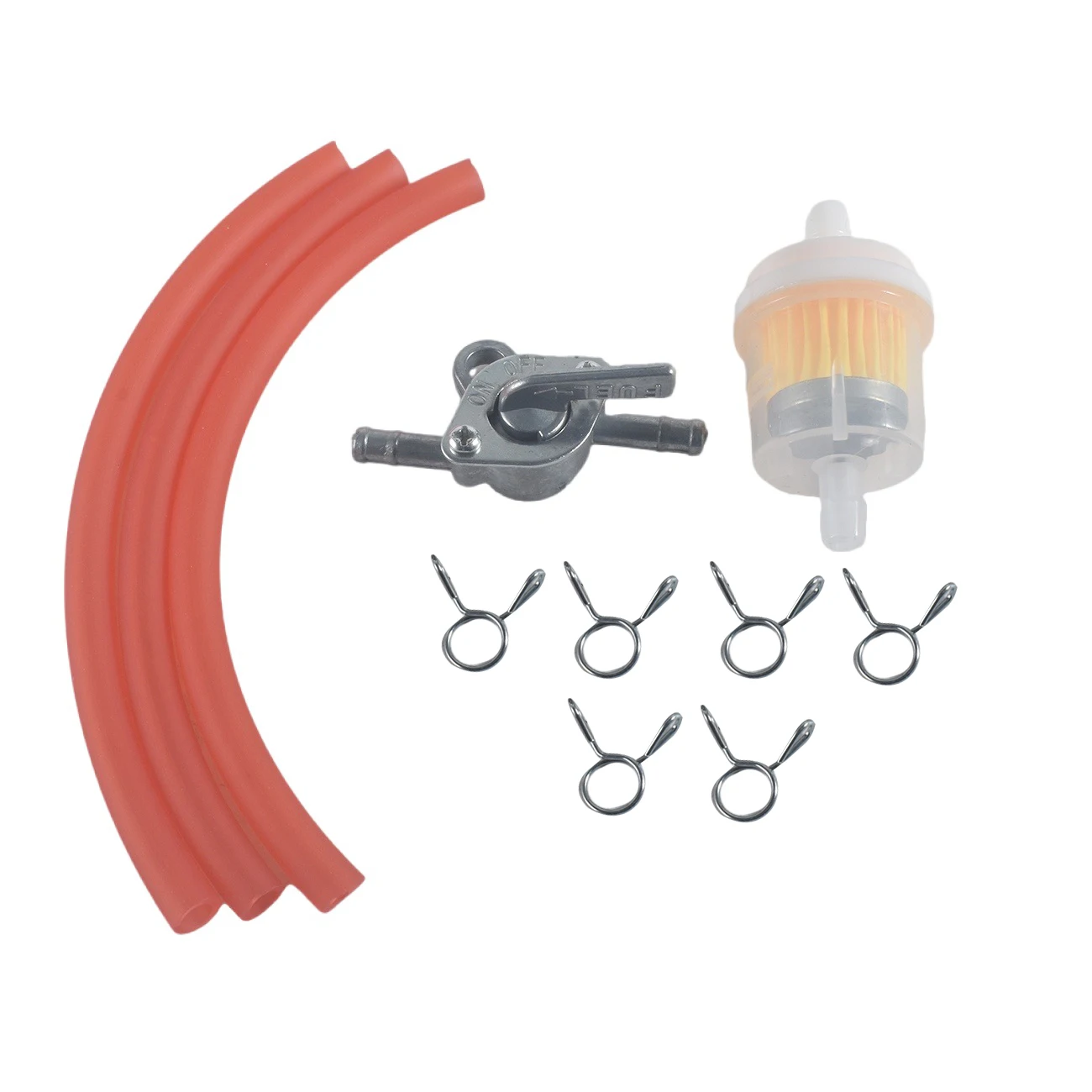 Oil Filter Fuel Line Petcock Valve Set For 50CC-250CC BAJA APOLLO TAOTAO ATV QUAD DIRT BIKE