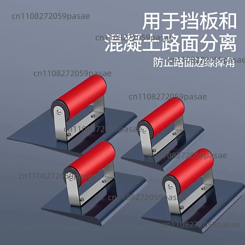 Pavement Concrete Trimmer, Highway Edging Trowel, Ground Edging Device, Blue Steel Cement Road Trimmer