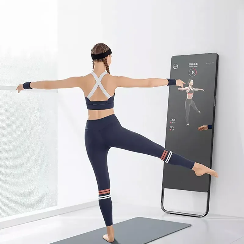 

Chinese Factory Standing Android Lcd Touch Screen Display Smart Fitness Mirror
