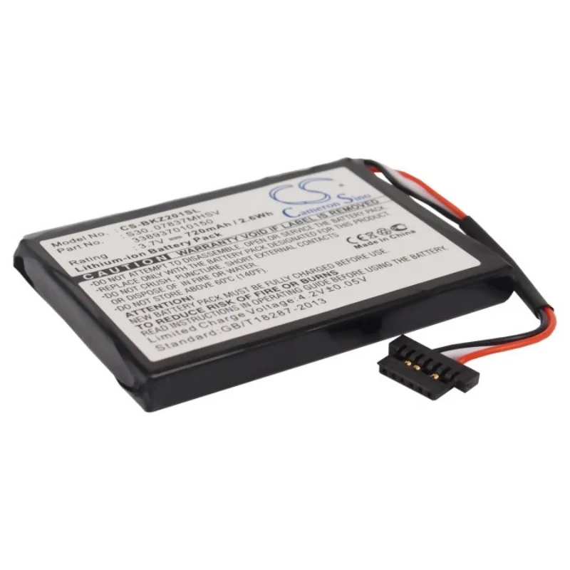 Cameron Sino 720mAh Battery 07837MHSV for Becker Ready 50, Traffic Assist Pro Z250 Ferrar, Z098,Z101,Z200,Z201, Z203, Z204, Z205