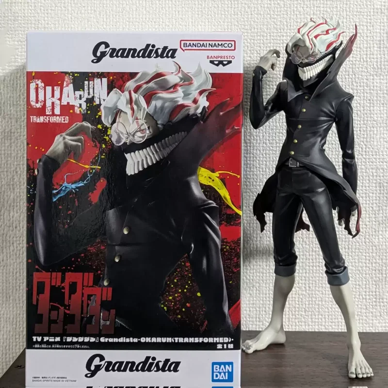 

Оригинальная фигурка Bandai Banpresto Grandista Dandadan Окарун, версия для трансформации. Аниме-фигурка, модель игрушки, подарок для мальчиков