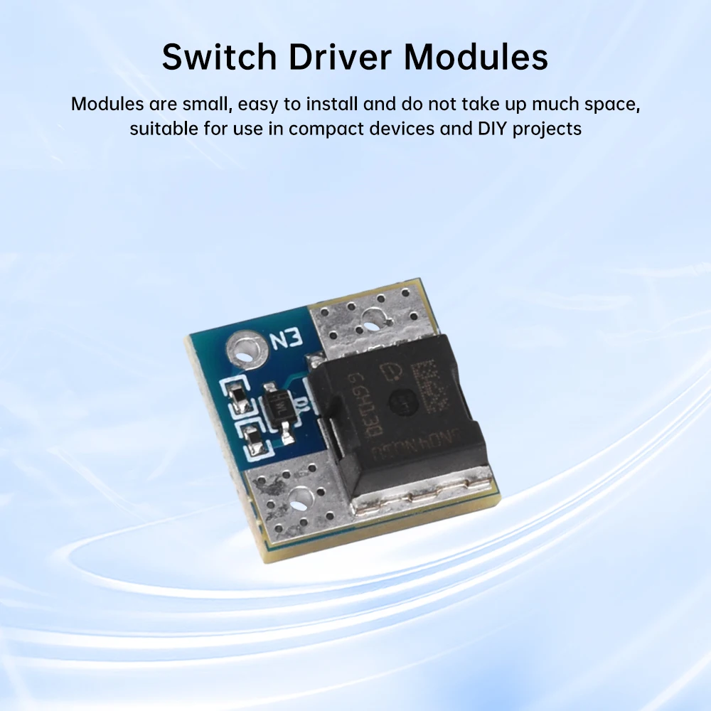 DC 5-18V 200A Switch Driver Module Low Frequency Low Voltage High Current Drive Board PWM Signal Input Speed Governing Dimming