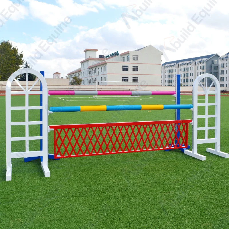 ปีกกระโดดขี่ม้าอลูมิเนียมสําหรับการฝึกม้า