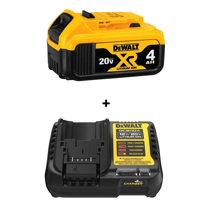 DEWALT Original Lithium Battery Charger XR 18V 20V 4AH 5AH DCB1104 DCB118 Universal Battery Sets