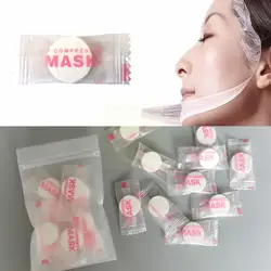 30/50pcs Compressed Face Mask Disposable Facial Skin Facial Paper Mask Tools Care Disposable Skin Care Makeup Tool DIY T1U0