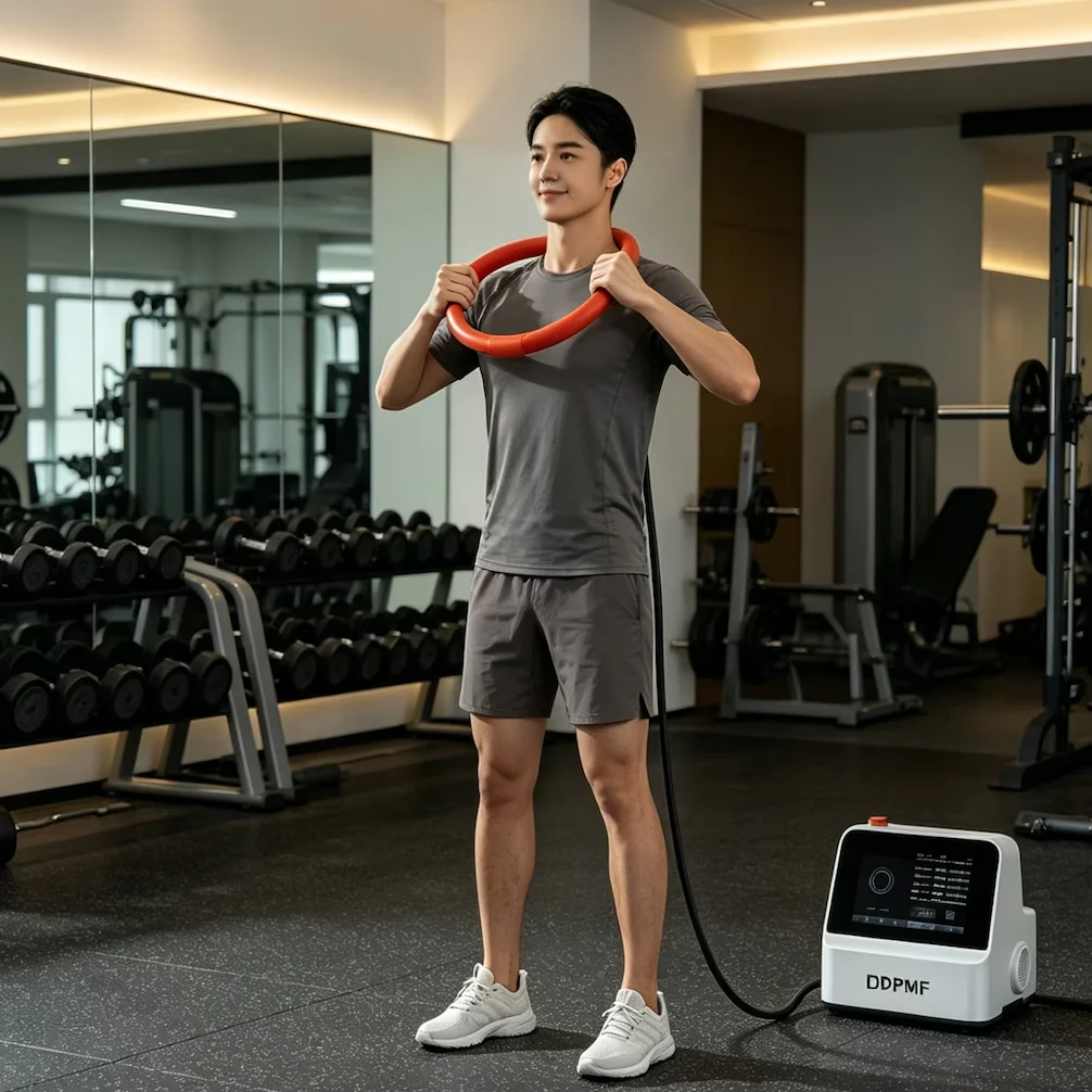PEMF Pulse High-Frequency Electromagnetic Therapy Equipment with Replaceable Coils H300 for Knee Back Neck Pain Relief