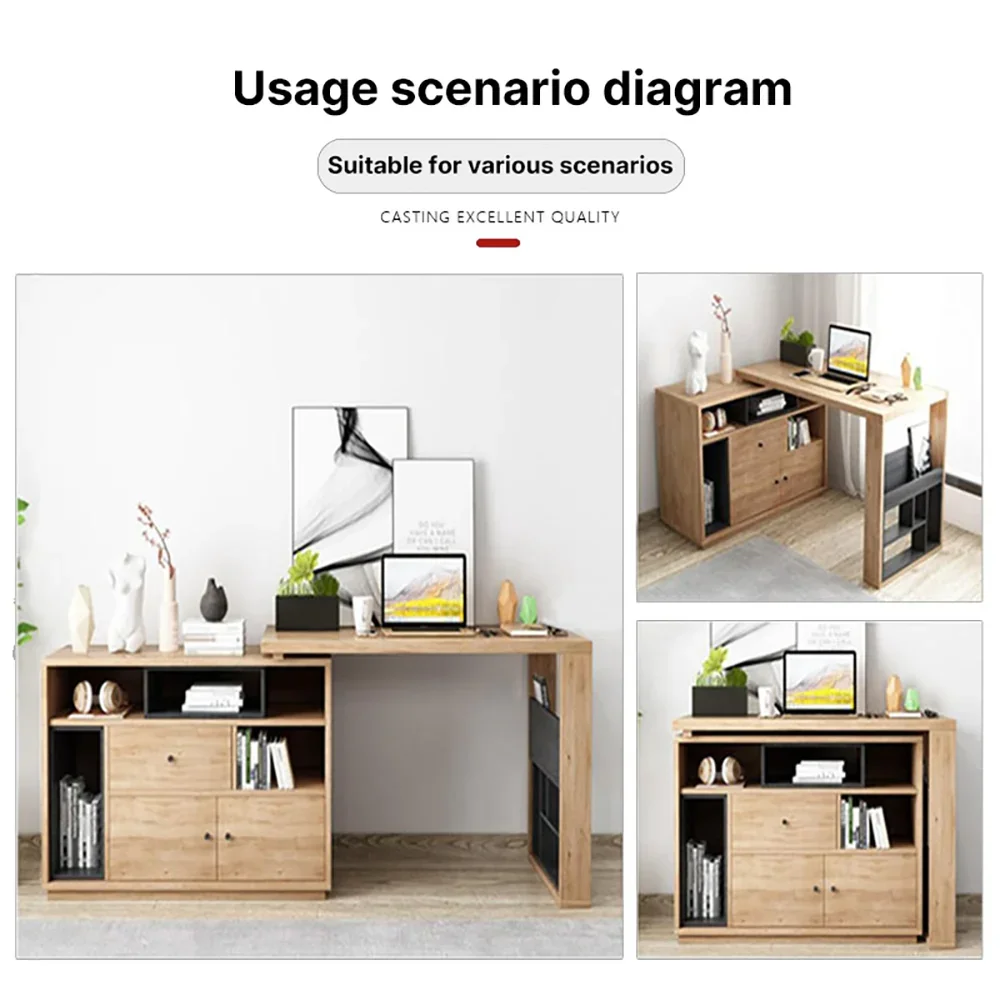 Multifunctional 90 Degree Swivel Folding Hardware Kit For Hidden Space Saving Drop Leaf Table Desk Top Conversion Mechanism
