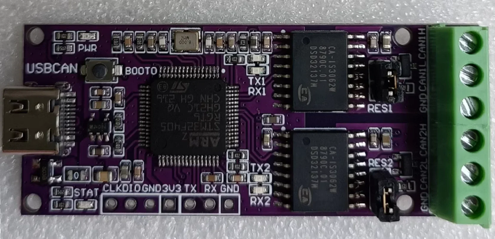 Imagem -04 - Usb para Can Dual Open Source Debugging Analyzer Adaptador Usb para Pcan