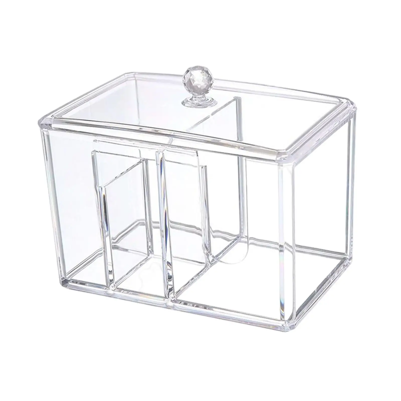 

Makeup Pad Holder Storage Box for Vanity Table Living Room Kitchen