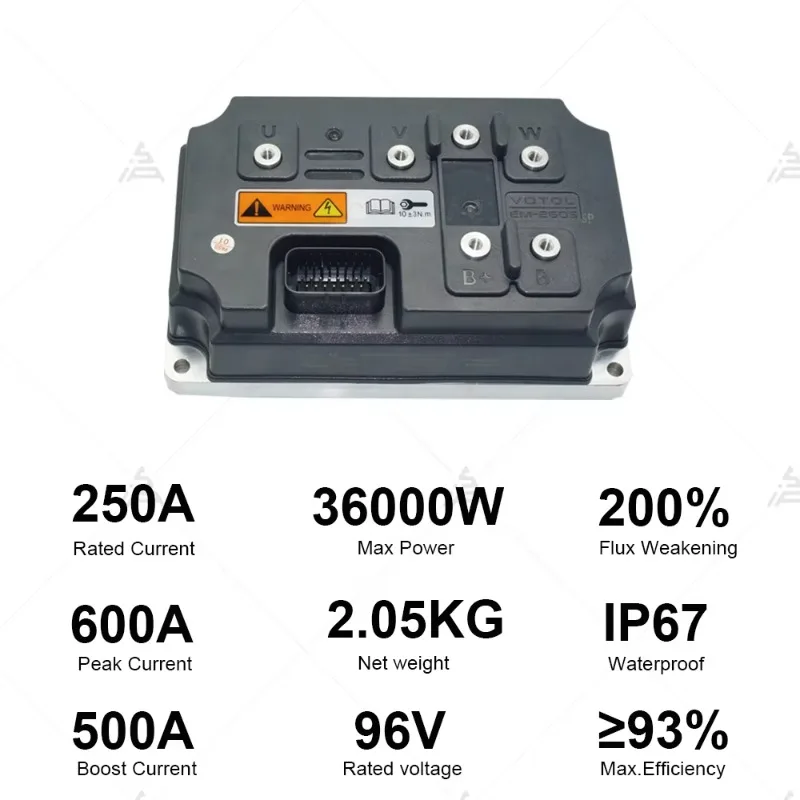 EM260SGTP-CAN-96V High Power B - Programmable Bldc Motor Controller 96V ulasan dan harga