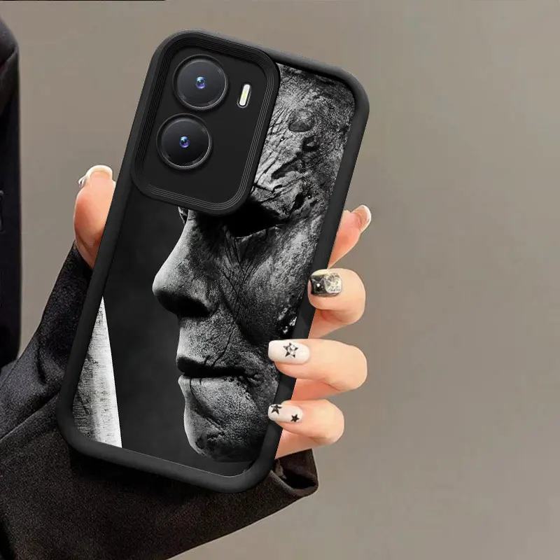 Horror Movie Halloween Phone Case For VIVO V30 X80 X90 X100 Pro V29E V30E V40 Y75 Y78 Y100 Y02 Y17 Y22 Y76 S Y03 Y21 Y27 Y28 Y35