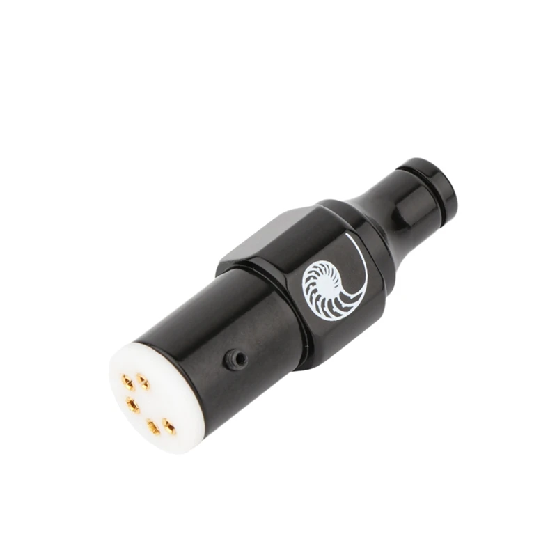 ไวนิลไฮไฟ LP Phono ห้าพิน 5Pin DIN ปลั๊กที่นั่งหญิง DIN สําหรับ AMP Audio Tonearm Line Tonearm สายสัญญาณสาย