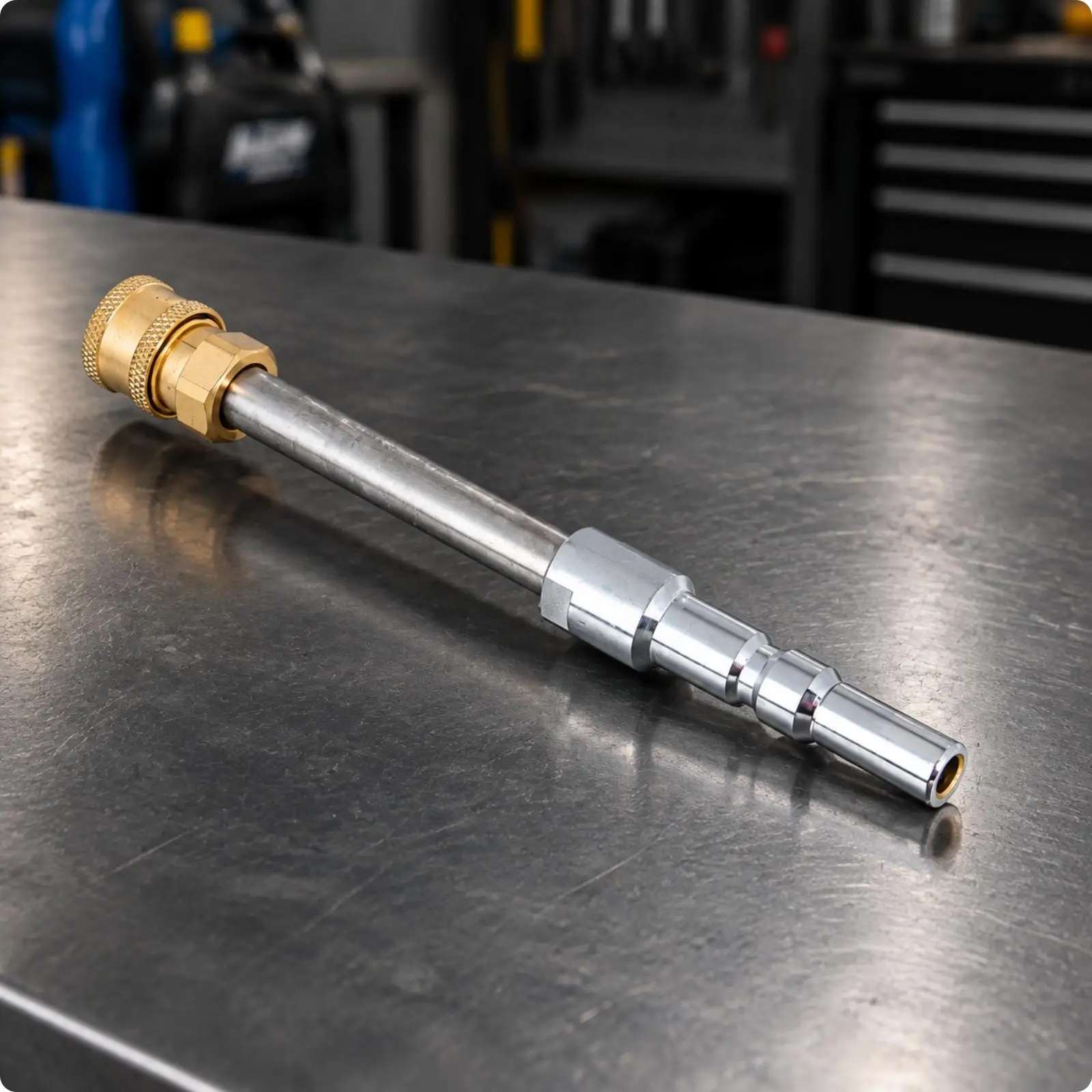 Pressure Washer Extension Wandfläche with Quick Brass Fittings Pressure Washer Extension Rod Versatile for Car Washing