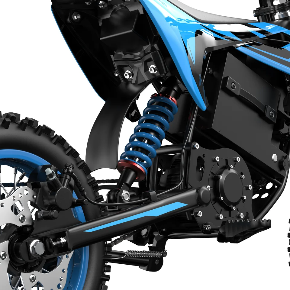 Electric Motorcycle ZAWES S3 60V 23.4AH E-Cross Bike Hydraulic brakes 46MPH 2000W Mountain Off-Road Ebike image 7
