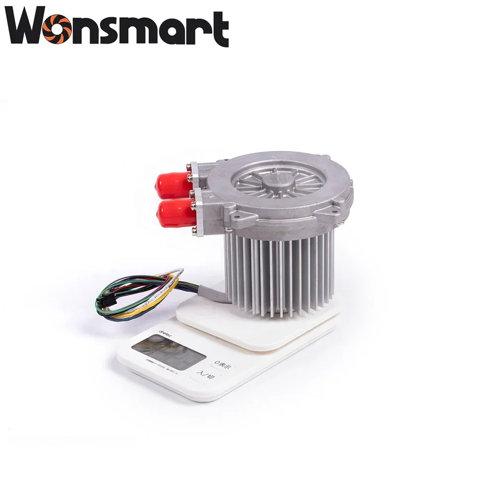 24V High-Capacity Air Conditioner Blower Fan Brushless DC Motor Aluminum Micro Blower Bearing Centrifugal Fans Fuel Cell-1 Year