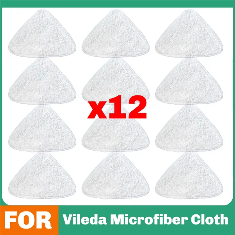 B98A-For VILEDA Replacement Covers For Steam Cleaner, Microfiber Replacement Cloth, Mop