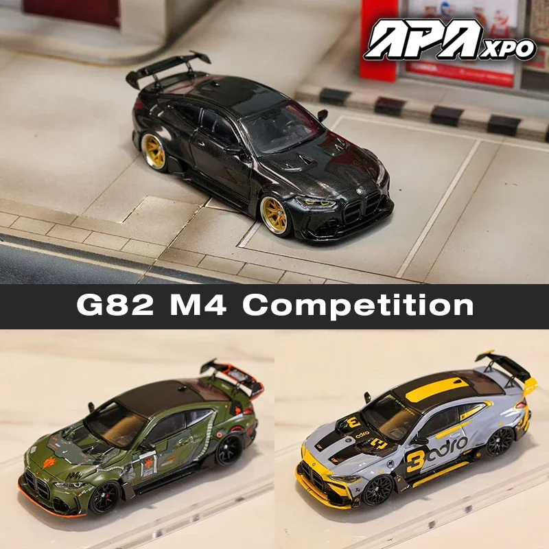 

Предпродажа APA XPO SW 1:64 G82 M4 GTR Foshan Limited Edition Competition Diecast Diorama Модель автомобиля Street W64pon Warrior Street We