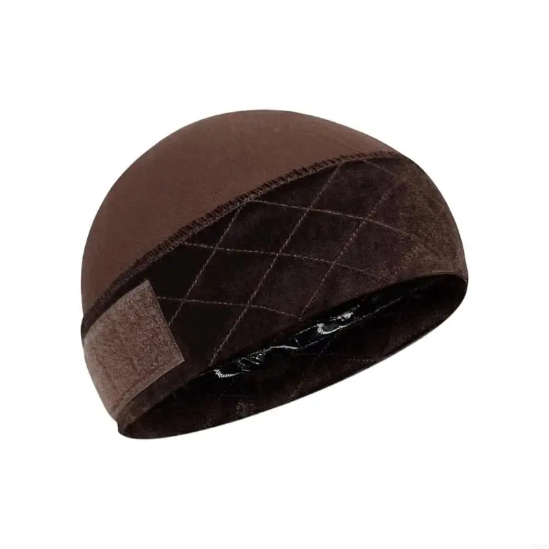 Liner Cap for Wig Wearers, Adjustable Hook and Loop Grip Cap for Commuting, Exercise, and Stage Styling Support 6XDA