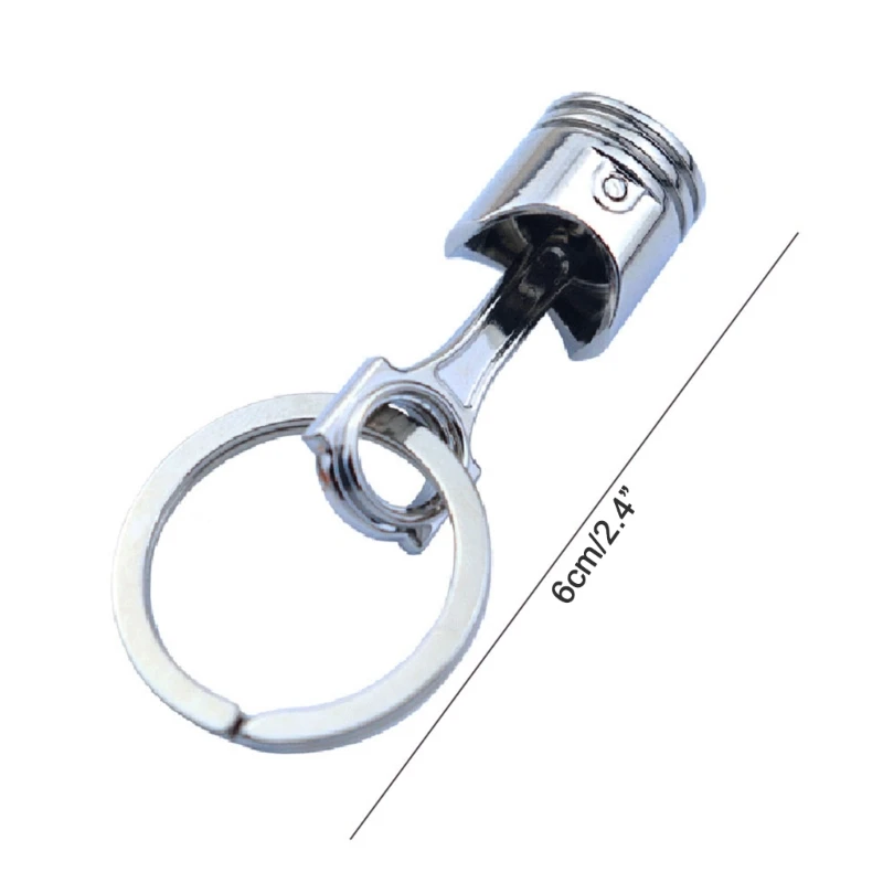 Cool for Key Ring Waist Hanging Keychain Silver Christmas Birthdays for Creative image 6