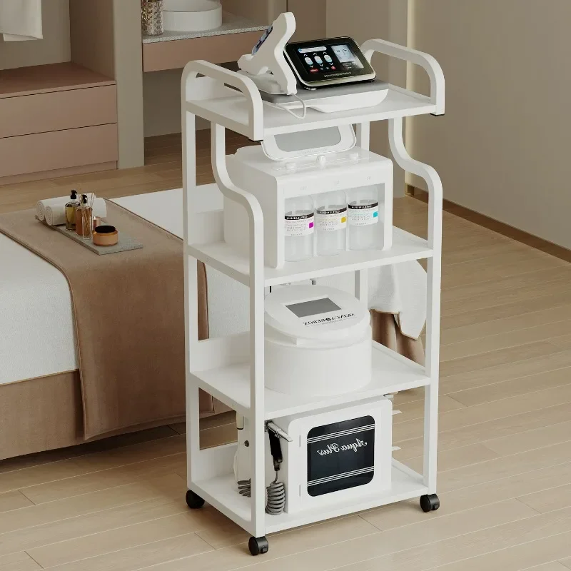 Instruments Equipment Multi Purpose Moving Cart Trolley Cart Salon Cart Beauty Salon Mobile Trolley Storage Cart for Beauty