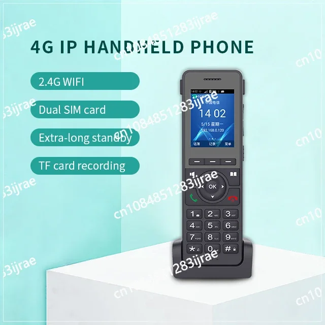 Lte Wifi 2.4G Cordless Phone SIP VOIP 2/3/4G FWP Hotspot Recording Ip