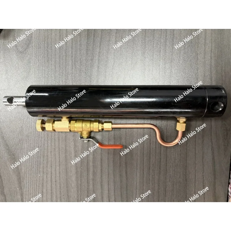 ماكينة نشر اسطوانة الزيت 712 مع مضخة زيت ماكينة النشر الهيدروليكية 912 الطول الإجمالي 320 مللي متر ملحقات ماكينة النشر اسطوانة #6