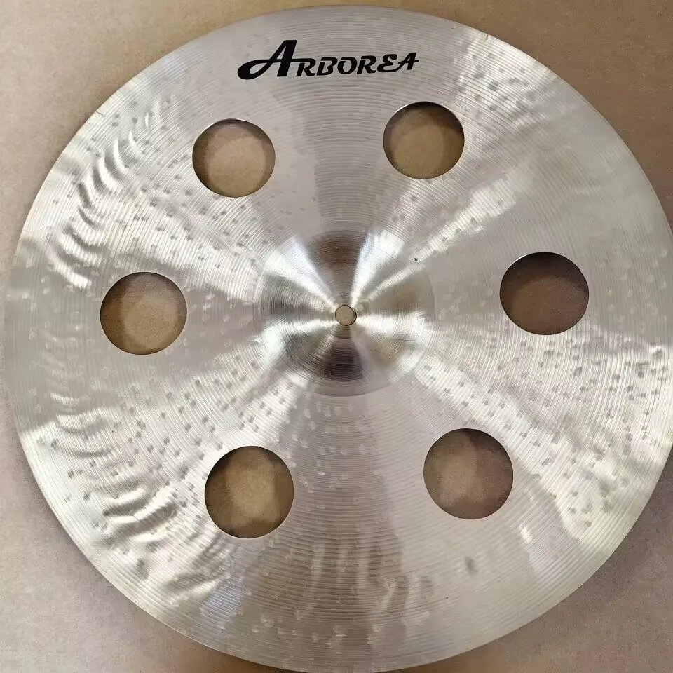Arborea Gravity Series 16 Inch Stackers Cymbal B20 Bronze Ozone Hole Effect Cymbal
