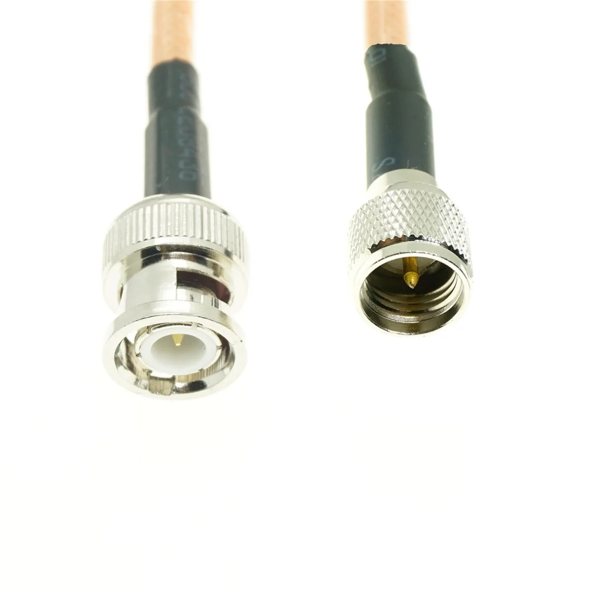 

cable RG142 Double Shielded BNC male plug to MINI UHF male RF Coaxial Connector Pigtail Jumper Cable New