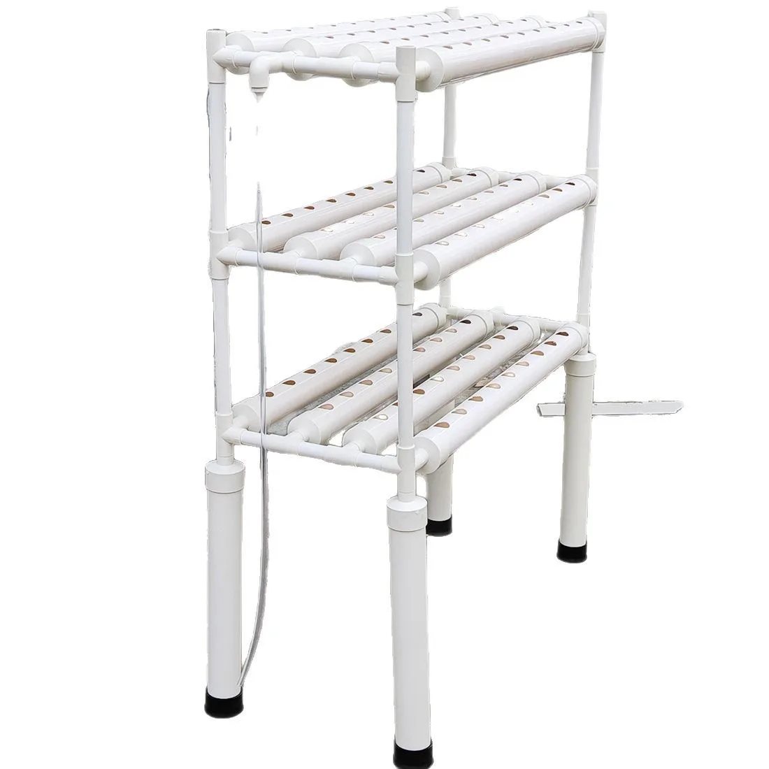 

-Pipeline hydroponic planter soilless cultivation equipment three-dimensional multi-layer planting rack