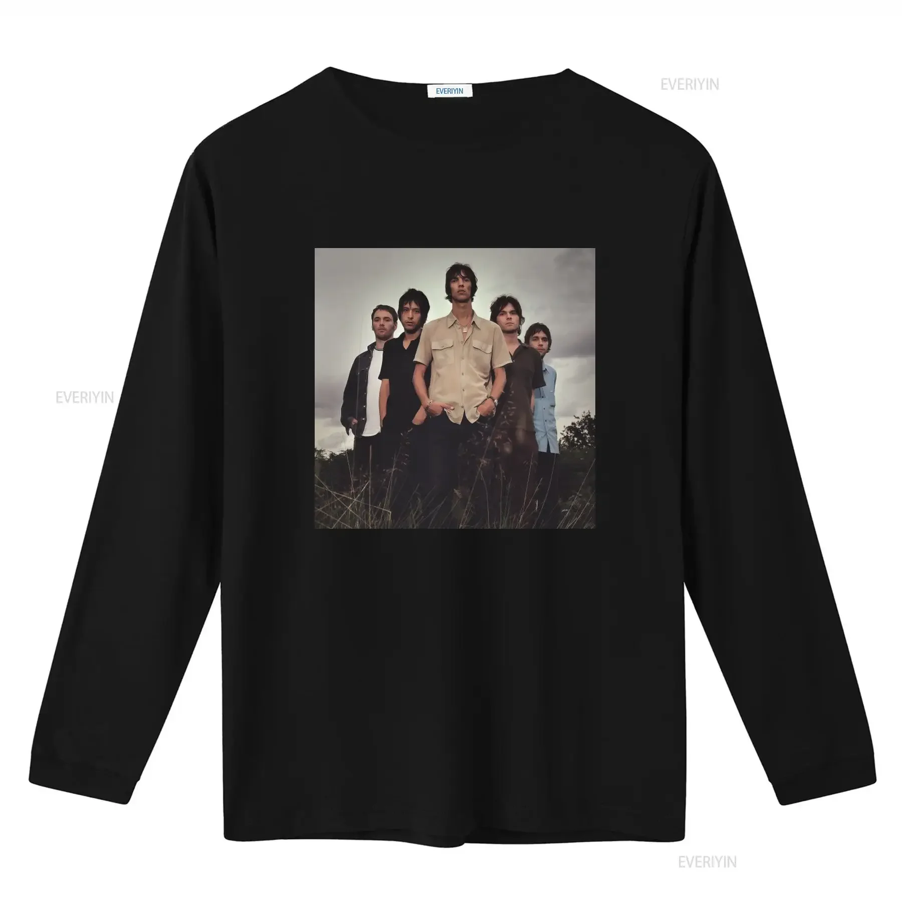 THE VERVE Vintage Band Fan T Shirt Retro Style Perfect for Music Lovers vintage Washed Unisex streetwear Soft Casual