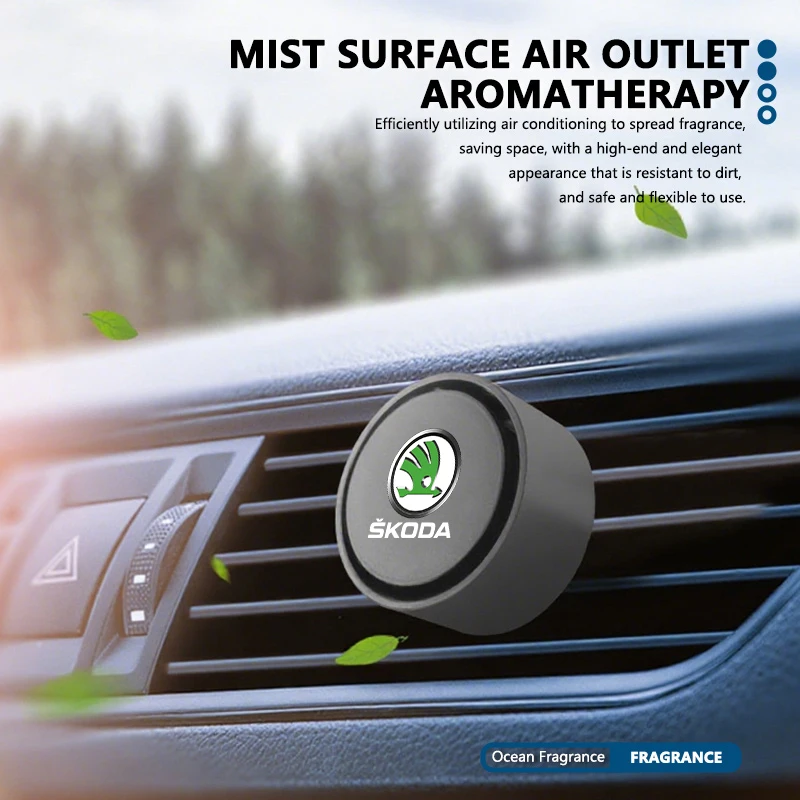 

Car Air Vent Freshener Clip Aromatherapy Diffuser For Skoda Octavia A5 A4 Fabia Superb Rapid Yeti Auto Accessories