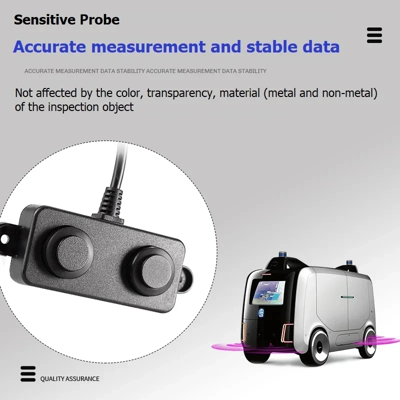 A02 Ultrasonic Sensing Sensor UART Waterproof Ranging Module 450cm RS485 I2C PWM Robot AGV Small Ultrasonic Sensor