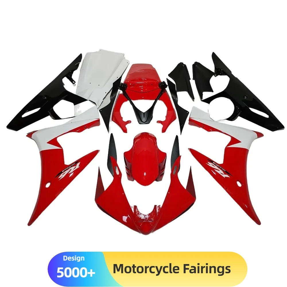 Premium Fairing Kit for Yamaha YZF-R6 2003-2004 with High-Quality ABS Plastic Injection Molded Replacement Bodywork