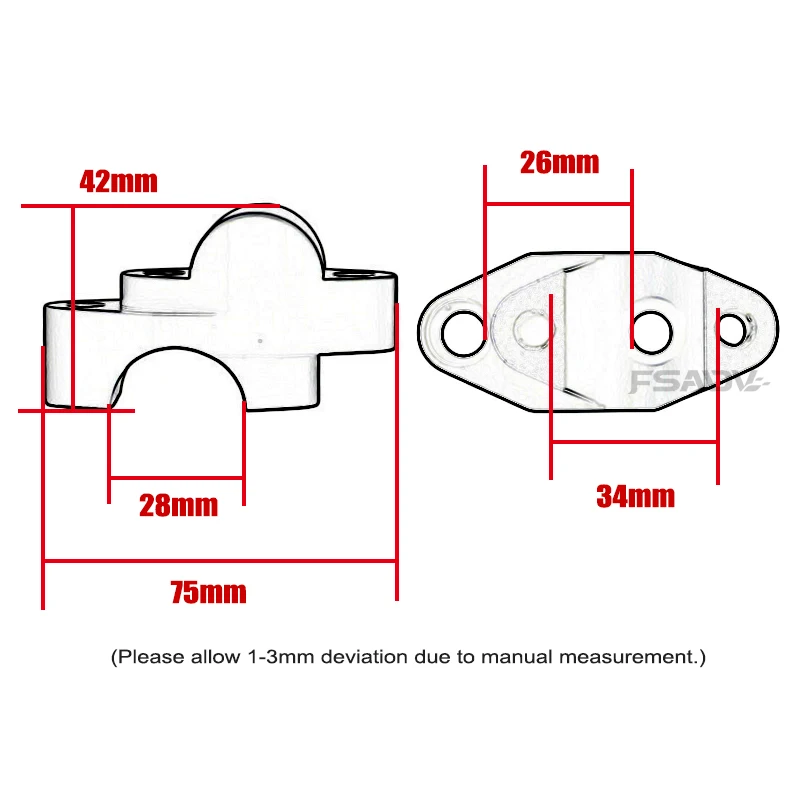 For CFMOTO 450MT Handlebar Risers Up Motorcycle Accessories Clamp Mount Handle Bar Riser Move Back Parts 450 MT MT450 2024 2025 image 6