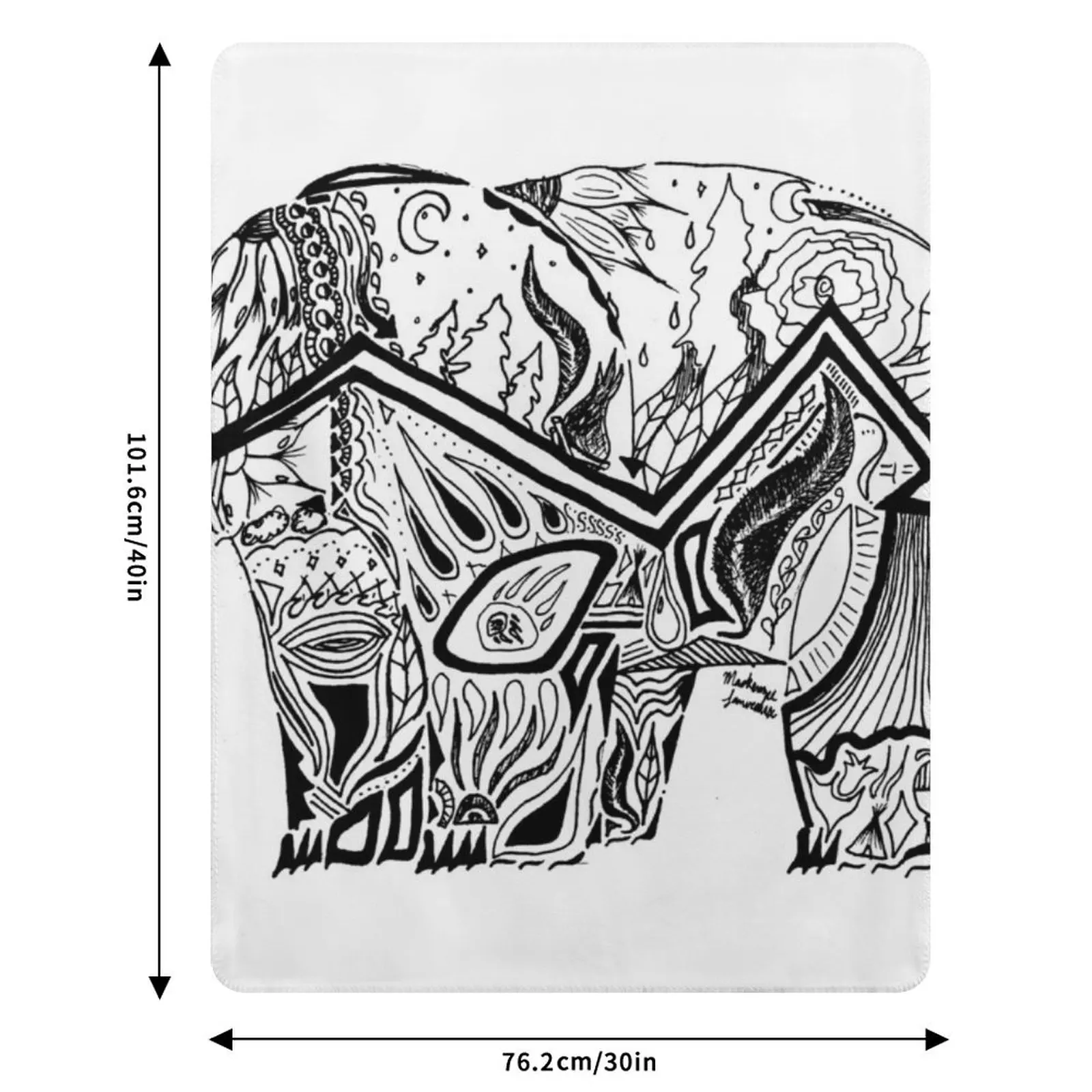 Bear - Canadian Ojibwe Artist Throw Blanket Picnic heavy to sleep Hairy warm winter Thermals For Travel Hairys Blankets 6