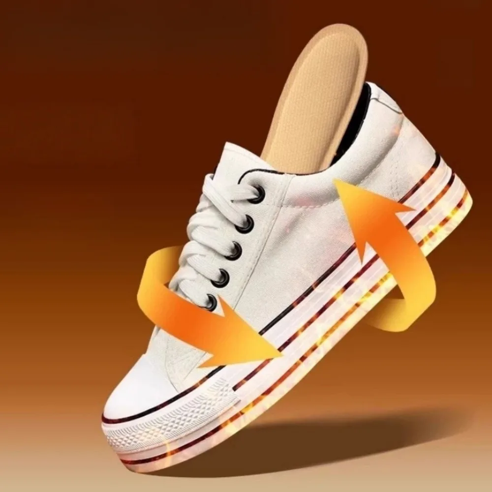 

5pairs Lasting 8 Hours Self-Heating Shoe Insoles Rapid Heating Comfortable Thermal Insoles Disposable Non-Slip Foot Warming Pad