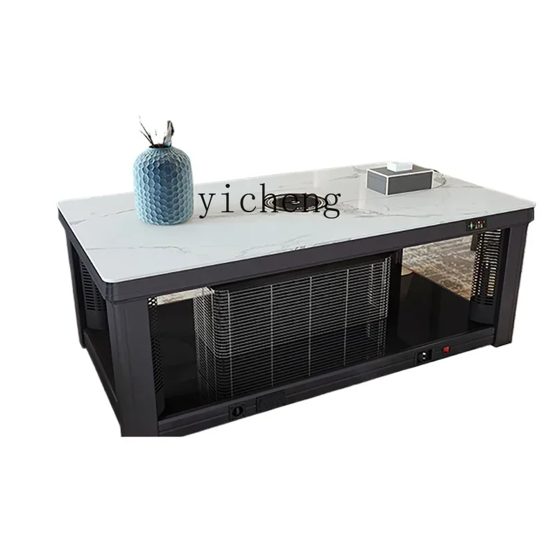 

Lifting Electric Heating Coffee Table Heating Table Household Multi-Functional Rectangular Heater Thermal Table