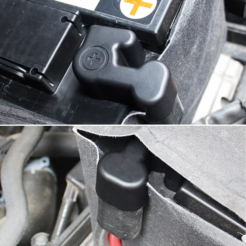 Battery Cathode Positive Electrode Pole Terminal Protective Cover For VW Passat B8 / Variant NMS Golf MK7 Sportsvan Jetta MK6