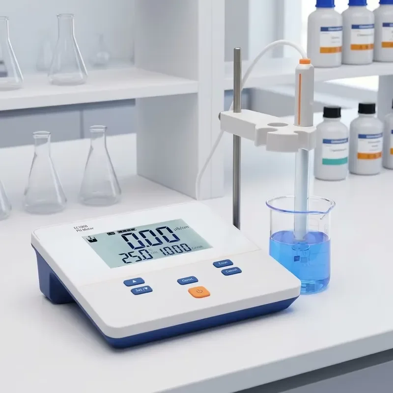 Economical Benchtop Conductivity Meter for Water Quality Inspection and Industrial Applications