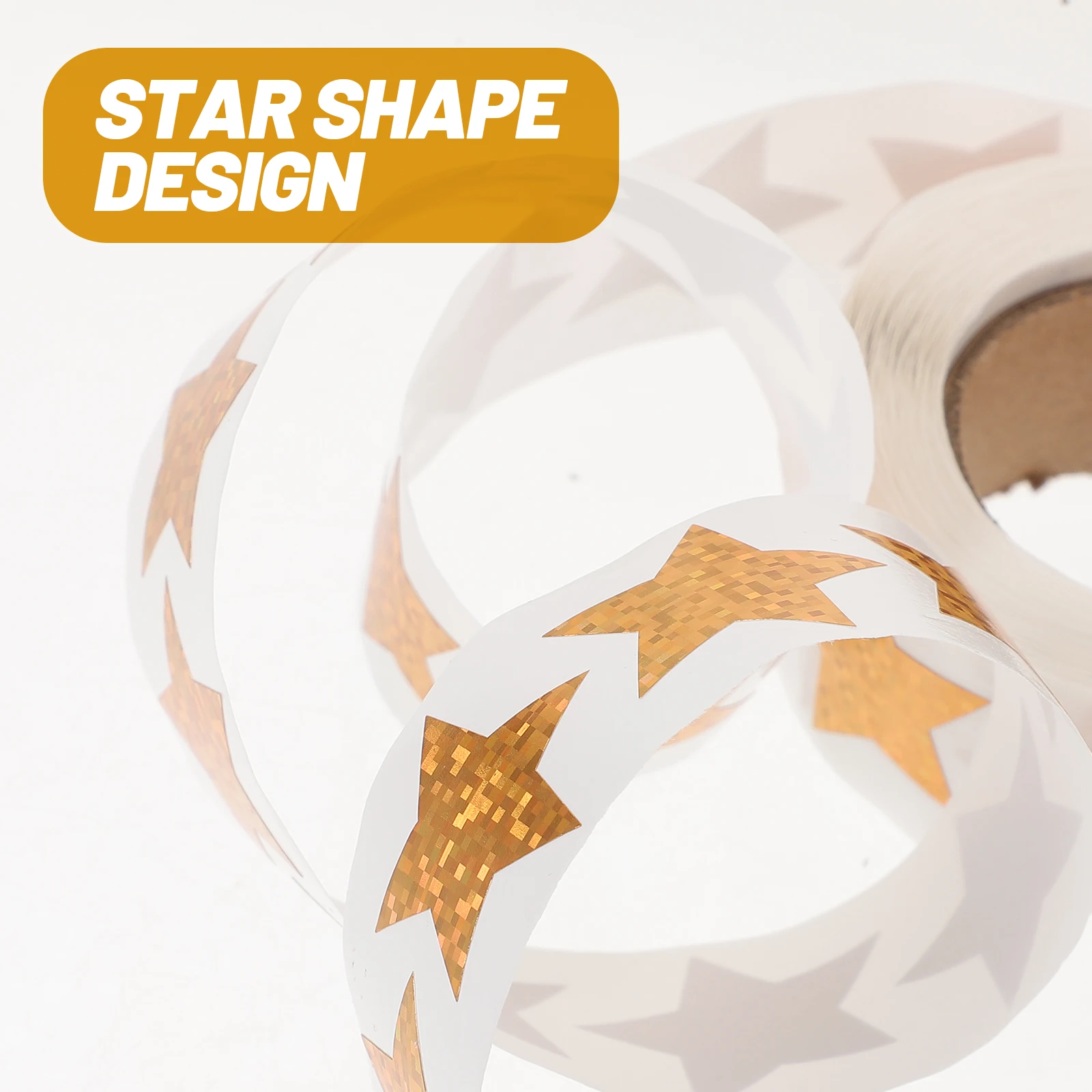 

2 Rolls Star Diary Hd Decorative Scrapbook Diy Crafts Gift Wrapping Sticker Rolls Colorful Journal Material Stationery
