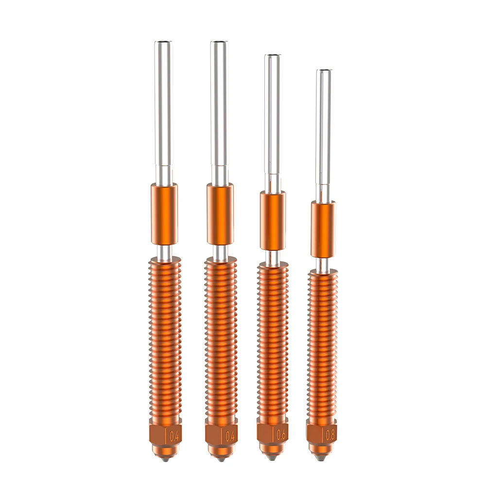 Einhorn-Düse Creality K2/K2 Plus/K2Pro Schnellwechsel-Düse, Einhorn-Vollmetall-gehärteter Stahl, passend für Creality Hi Hotend-Baugruppe – Detail 13
