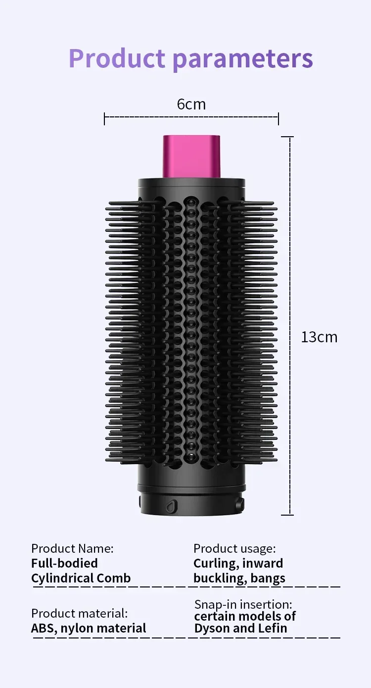 Lockiges Haar für kompatible Dyson Airwrap HD16 HS01 HS05 HS08 Zubehörteile, automatischer Lockenstab. – Detail 9