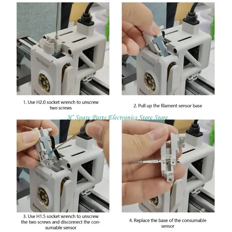 

SZ 3D Printer Sensors Module And Air Connectors For Materials Feed Monitoring System