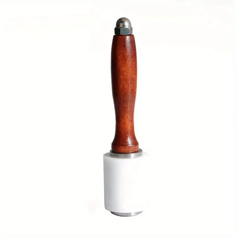 1/2 Stuks Professionele Leathercraft Hamers Nylon Hamers Met Houten Handvatten Voor Ponsen Afdrukken Diy Projecten Werkgereedschap